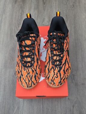 Nike Book 2 Tiger Camo Sneakers Black/Total Orangw Men 7/women 8.5